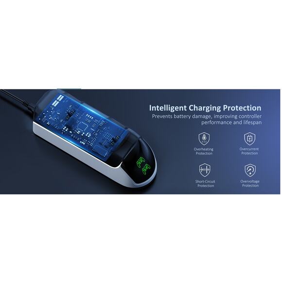 NexiGo Dual Charging Station Dock for PS5 DualSense Controller White for P-5 - Picture 8 of 8